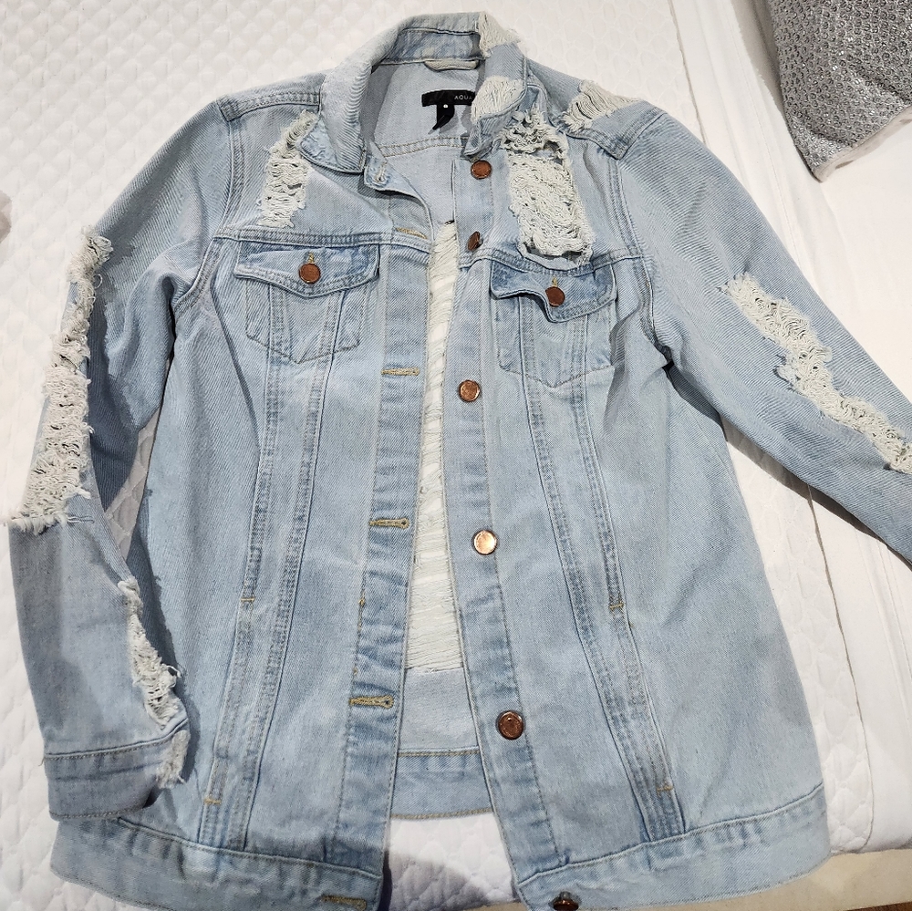 Aqua jeans jacket